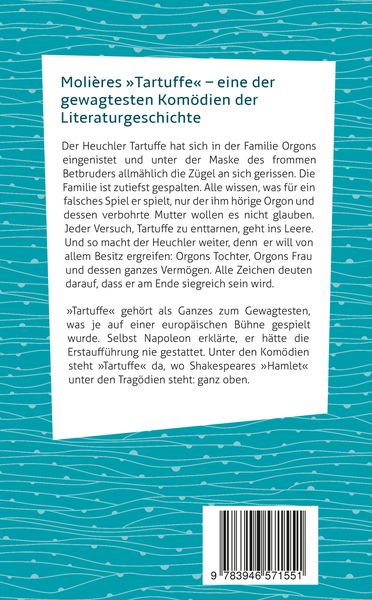 Produktbild: Tartuffe: oder Der Betr&uuml;ger. Kom&ouml;die in f&uuml;nf Aufz&uuml;gen