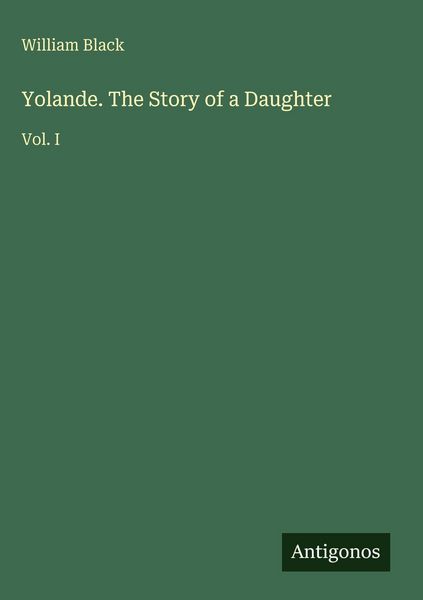 Produktbild: Yolande. The Story of a Daughter