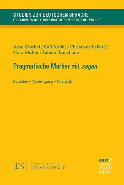 Produktbild: Pragmatische Marker mit sagen