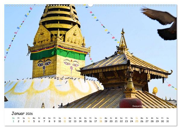 Produktbild: Bezauberndes Asien 2026 (Wandkalender 2026 DIN A2 quer), CALVENDO Monatskalender