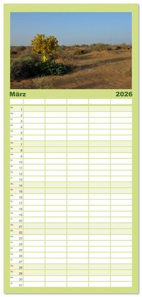 Produktbild: Familienplaner 2026 - Usbekistan, Perlen der Seidenstra&szlig;e mit 5 Spalten (Wandkalender, 21 x 45 cm) CALVENDO