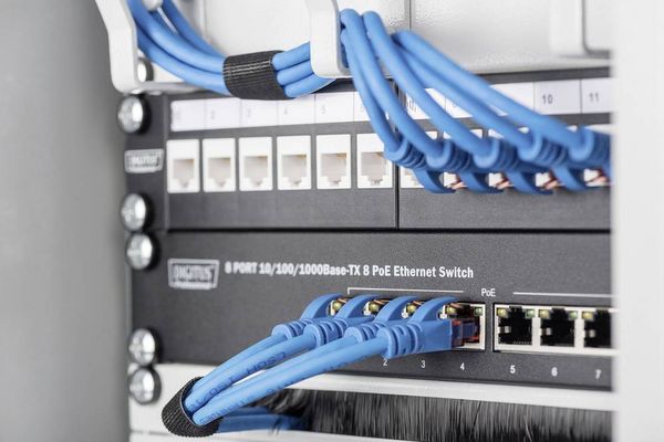 Produktbild: Digitus DN-91420 10 Zoll Patchbox-Rahmen Schwarz (RAL 9005)