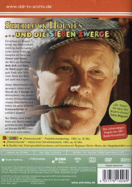 Produktbild: Sherlock Holmes und die Sieben Zwerge (2 DVDs)