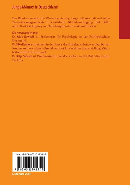 Produktbild: Junge M&auml;nner in Deutschland