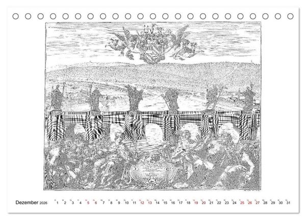 Produktbild: W&uuml;rzburg in alten Bildern (Tischkalender 2026 DIN A5 quer), CALVENDO Monatskalender