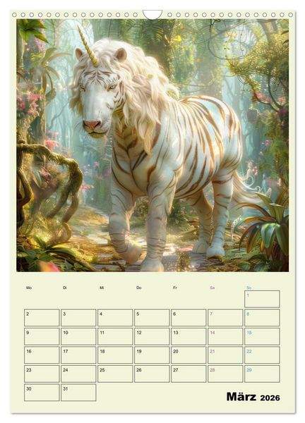 Produktbild: Hybrid Tiere zum Schmunzeln - Planer (Wandkalender 2026 DIN A3 hoch), CALVENDO Monatskalender