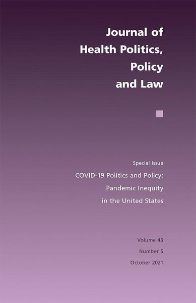 Produktbild: COVID-19 Politics and Policy