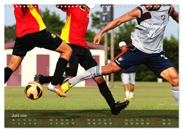 Produktbild: Leidenschaft Fu&szlig;ball (Wandkalender 2026 DIN A3 quer), CALVENDO Monatskalender