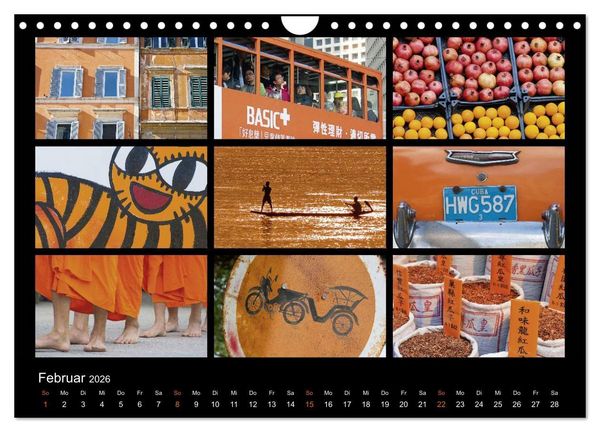 Produktbild: Colours (Wandkalender 2026 DIN A4 quer), CALVENDO Monatskalender