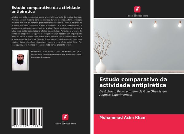 Produktbild: Estudo comparativo da actividade antipir&eacute;tica