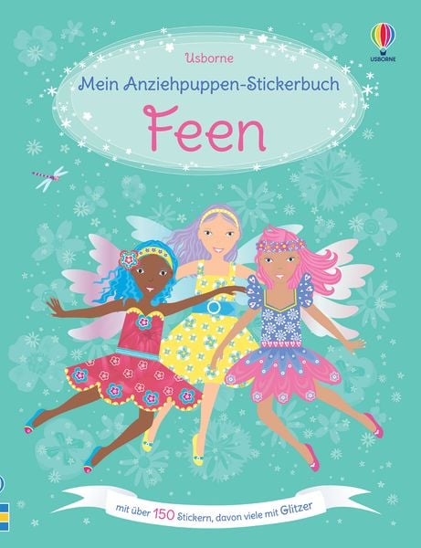 Produktbild: Meine glitzernden Anziehpuppen-Stickerb&uuml;cher mini: Im Ballett, Feen, Freundinnen und Prinzessinnen