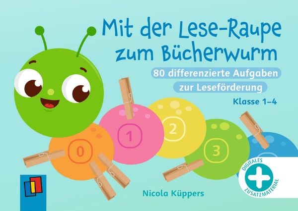 Mit der Lese-Raupe zum Bücherwurm - Klasse 1-4, Sonstige von Nicola Küppers, Verlag an der Ruhr, 978-3-8346-6913-1