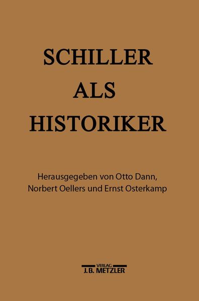 Produktbild: Schiller als Historiker