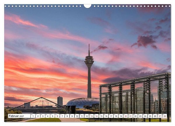 Produktbild: D&uuml;sseldorf Medienhafen (Wandkalender 2027 DIN A3 quer), CALVENDO Monatskalender
