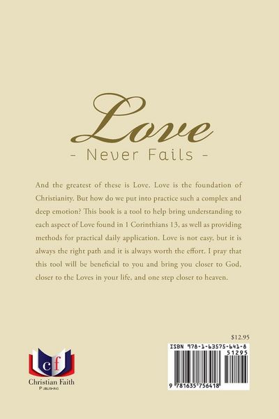 Produktbild: Love Never Fails