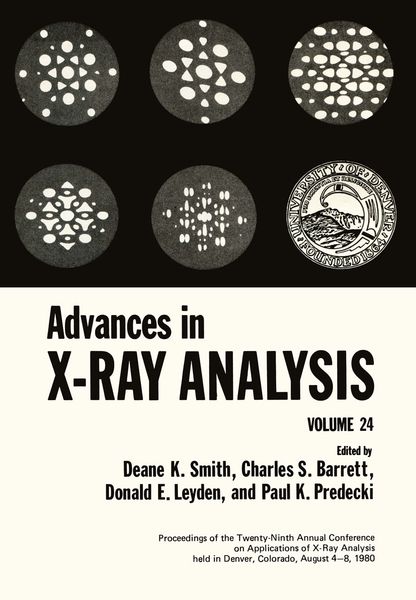 Produktbild: Advances in X-Ray Analysis