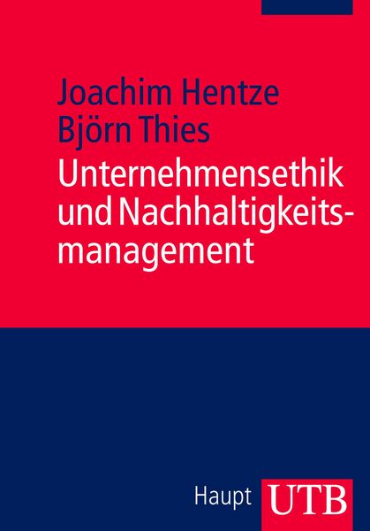 Produktbild: Unternehmensethik und Nachhaltigkeitsmanagement