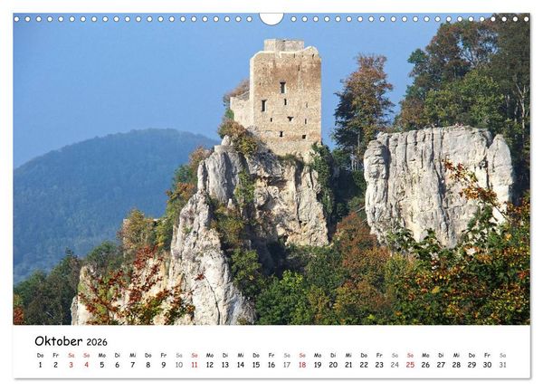 Produktbild: Impressionen von der Schw&auml;bischen Alb (Wandkalender 2026 DIN A3 quer), CALVENDO Monatskalender