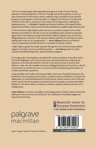 Produktbild: Policy-Making in EU Security and Defense