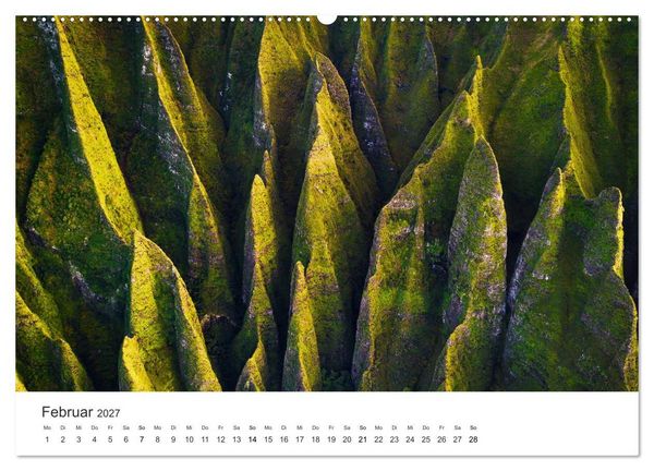 Produktbild: Himmlisches Hawaii (hochwertiger Premium Wandkalender 2027 DIN A2 quer), Kunstdruck in Hochglanz