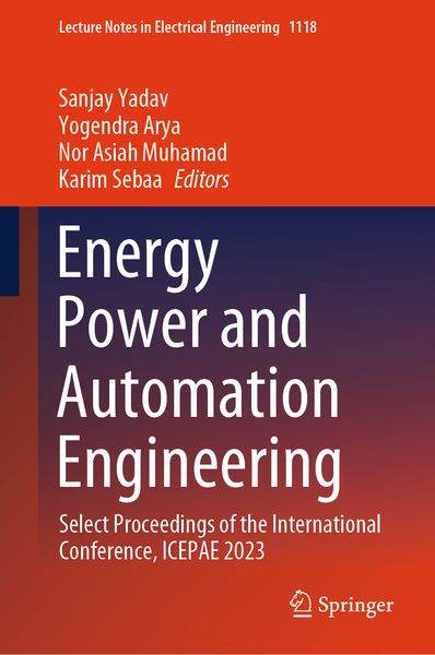 Produktbild: Energy Power and Automation Engineering