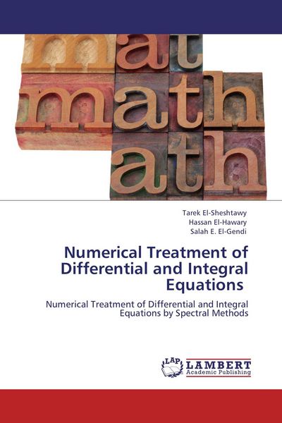 Produktbild: Numerical Treatment of Differential and Integral Equations