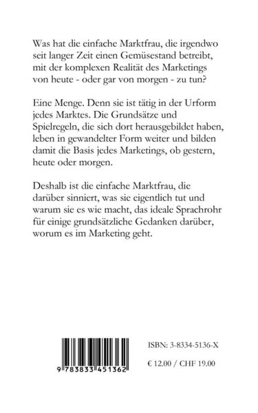 Produktbild: Die Philosophie der Marktfrau