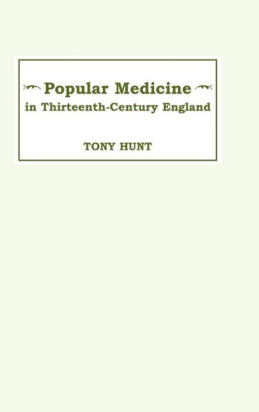 Produktbild: Popular Medicine in 13th-Century England