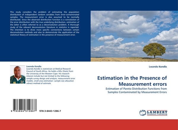 Produktbild: Estimation in the Presence of Measurement errors