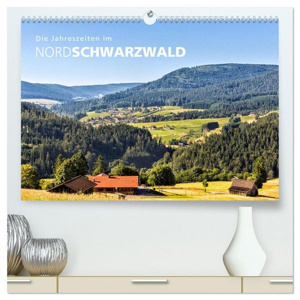Produktbild: Die Jahreszeiten im Nordschwarzwald (hochwertiger Premium Wandkalender 2026 DIN A2 quer), Kunstdruck in Hochglanz