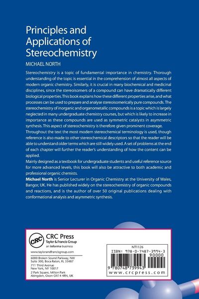 Produktbild: Principles and Applications of Stereochemistry