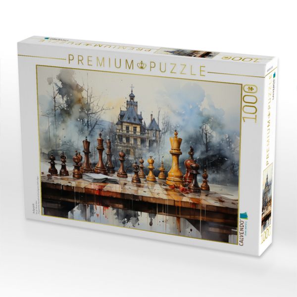 Produktbild: CALVENDO Puzzle Aufgestellt | 1000 Teile Lege-Gr&ouml;&szlig;e 64x48cm Foto-Puzzle f&uuml;r gl&uuml;ckliche Stunden