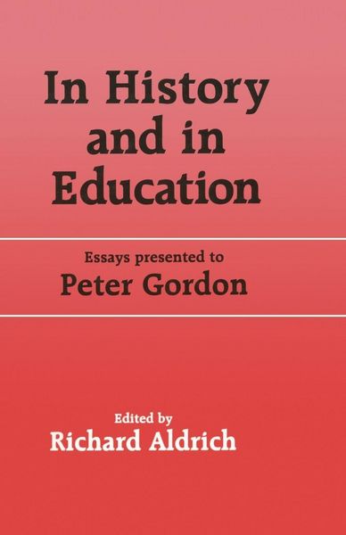 Produktbild: In History and in Education
