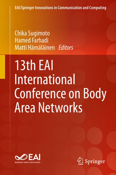 Produktbild: 13th EAI International Conference on Body Area Networks