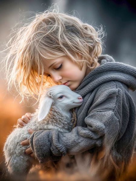 Produktbild: CALVENDO Puzzle Liebe zeigen und Liebe geben - Gibt es etwas Sch&ouml;neres | 1000 Teile Lege-Gr&ouml;&szlig;e 64x48cm Foto-Puzzle f&uuml;r gl&uuml;ckliche Stunden