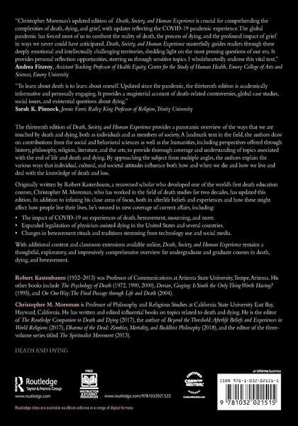 Produktbild: Death, Society, and Human Experience