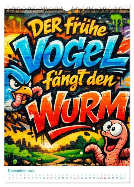 Produktbild: BACKROUND (Wandkalender 2027 DIN A4 hoch), CALVENDO Monatskalender