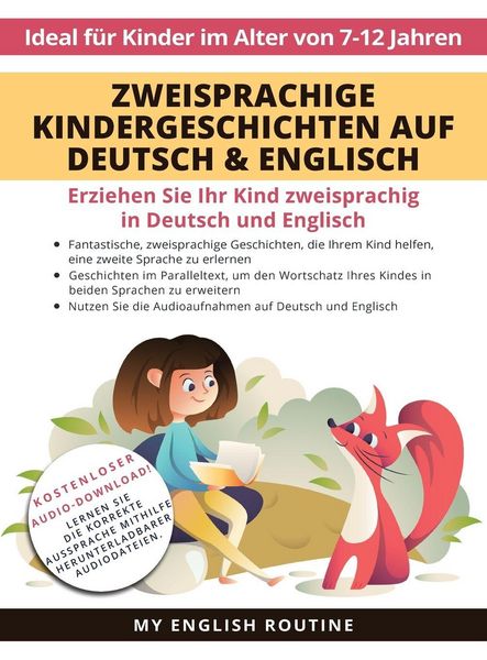 Produktbild: Zweisprachige Kindergeschichten auf Deutsch & Englisch