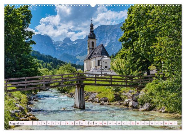 Produktbild: Deutschland - Traumhafte Reiseziele (hochwertiger Premium Wandkalender 2026 DIN A2 quer), Kunstdruck in Hochglanz