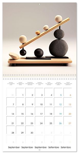 Produktbild: Instant de qui&eacute;tude (Calendrier mural carr&eacute; 2026 30x30 cm) Calendrier double avec une page pour vos prises de notes