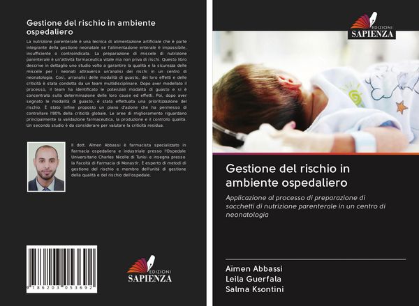Produktbild: Gestione del rischio in ambiente ospedaliero