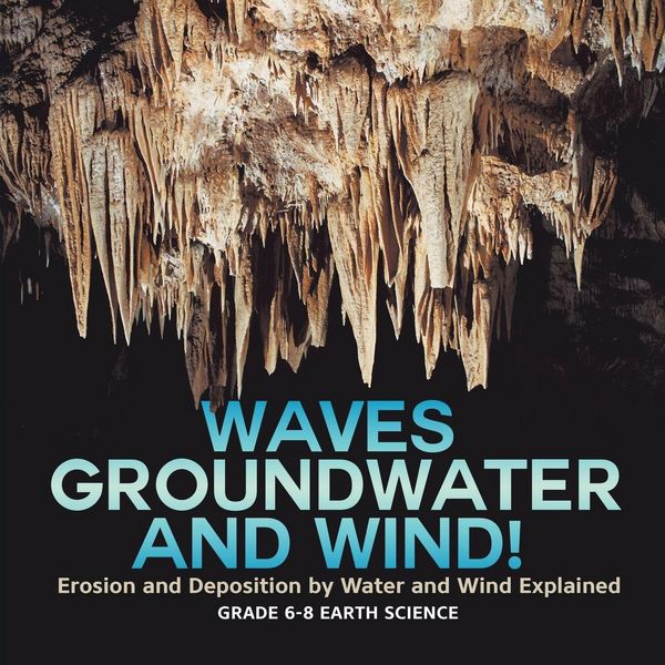 Produktbild: Waves, Groundwater and Wind! Erosion and Deposition by Water and Wind Explained | Grade 6-8 Earth Science