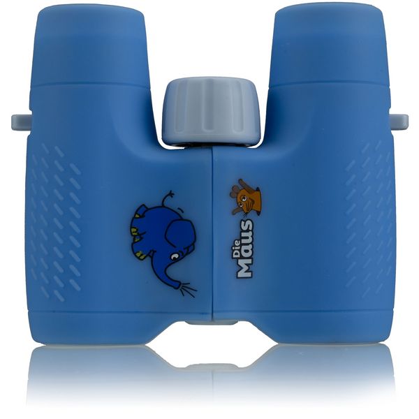 Produktbild: Bresser 12301 - DieMaus Kinder-Fernglas (blau) mit 6-facher Vergr&ouml;&szlig;erung, mit Beutel