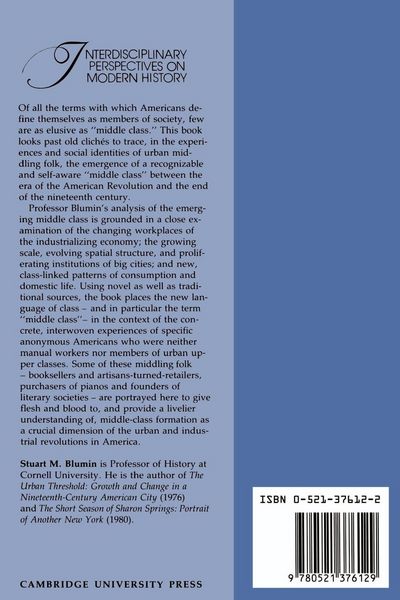 Produktbild: The Emergence of the Middle Class