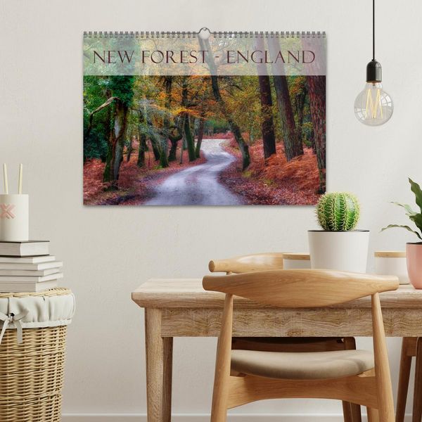 Produktbild: New Forest - England (Wandkalender 2026 DIN A3 quer), CALVENDO Monatskalender