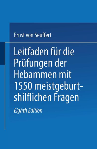 Produktbild: Leitfaden f&uuml;r die Pr&uuml;fungen der Hebammen