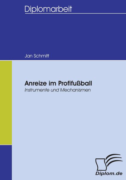 Produktbild: Anreize im Profifussball