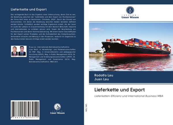 Lieferkette und Export, Taschenbuch von Rodolfo Lau , Juan Lau, Verlag Unser Wissen, 9786202896054