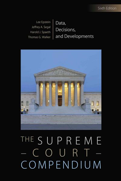 Produktbild: Epstein, L: The Supreme Court Compendium