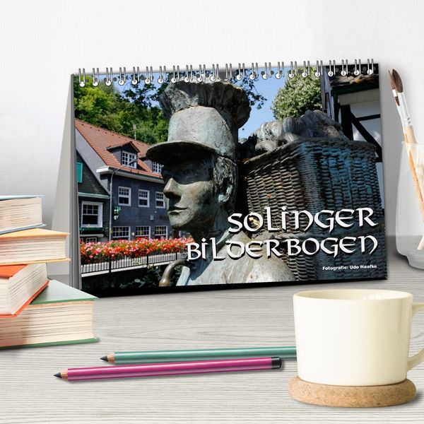 Produktbild: Solinger Bilderbogen 2026 (Tischkalender 2026 DIN A5 quer), CALVENDO Monatskalender
